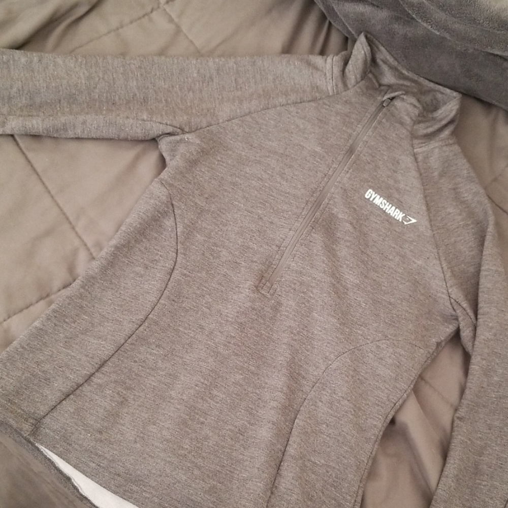 GymShark Quarter Zip Fitted Jacket